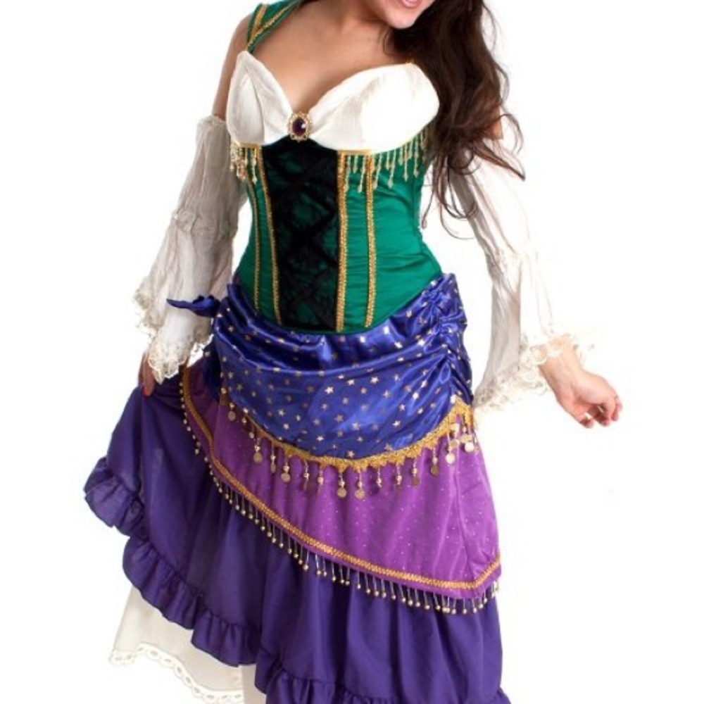 ISO : Leg Avenue Deluxe Tarot Card Gypsy Costume